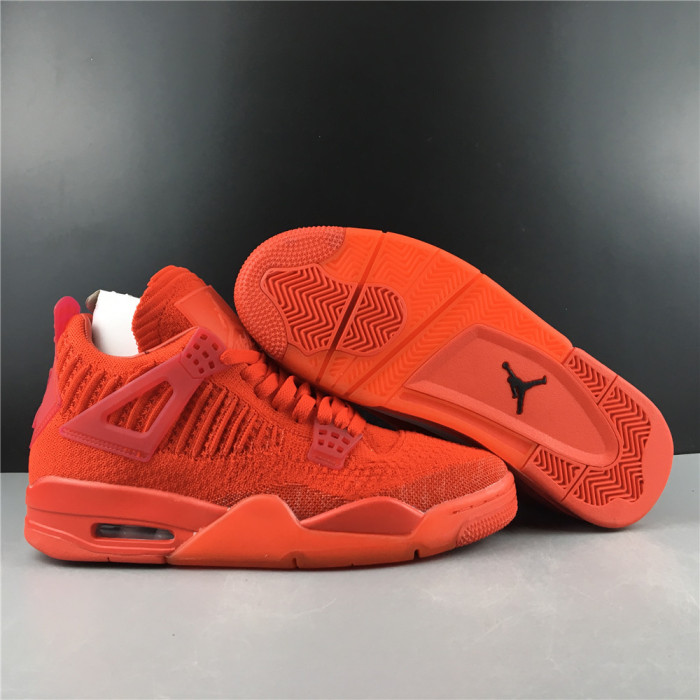 Jordan 4 Retro Flyknit Red  AQ3559-600