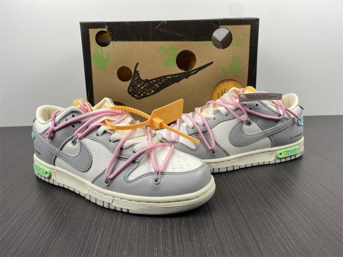 Nike Dunk Low Off-White LOT 09 OF 50  1602-109