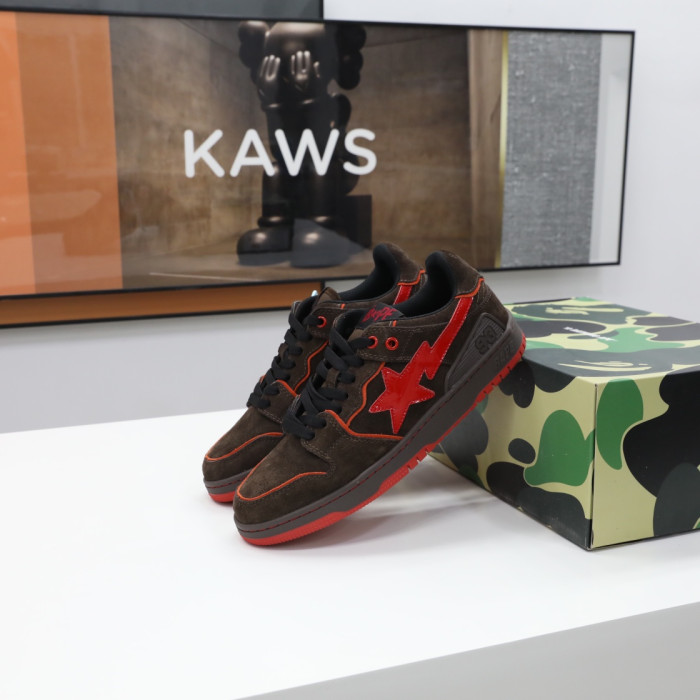 A Bathing Ape SK8 Sta Brown BA011
