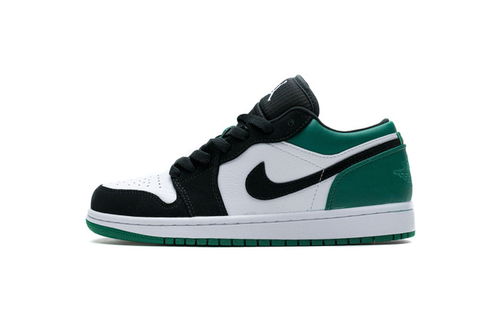 Jordan 1 Low White Black Mystic Green 553558-113