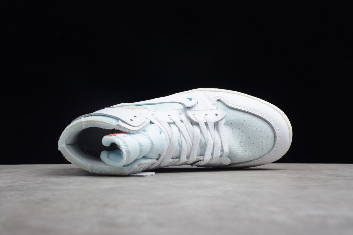 Jordan 1 Retro High Off-White White (GS)  AQ8296-100