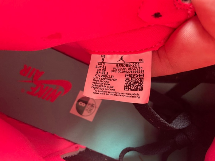 Jordan 1 Retro High Tokyo Bio Hack 555088-201