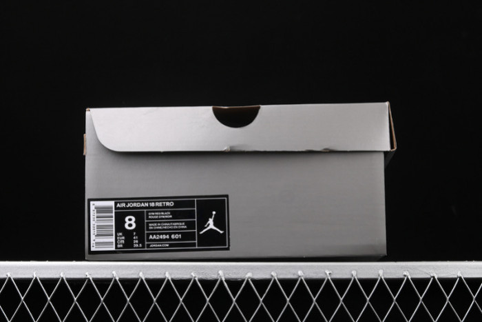 AIR JORDAN 18 RETRO "RED SUEDE" - AIR JORDAN - AA2494-601