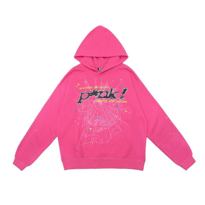 Sp5der P*NK V2 Hoodie