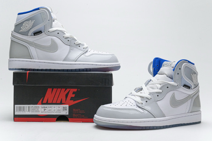 Jordan 1 Retro High Zoom White Racer Blue  CK6637-104