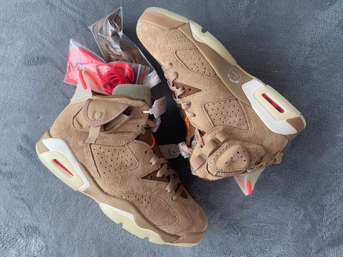 Jordan 6 Retro Travis Scott British Khaki DH0690-200