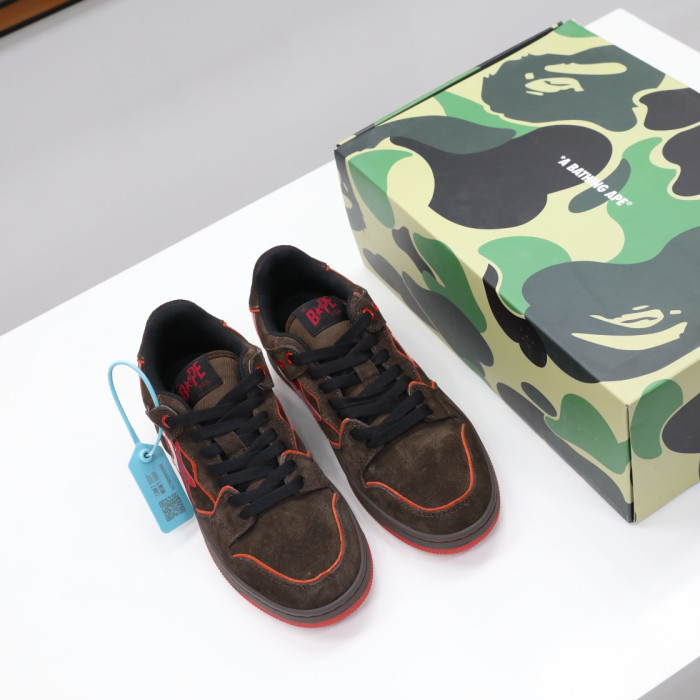 A Bathing Ape SK8 Sta Brown BA011