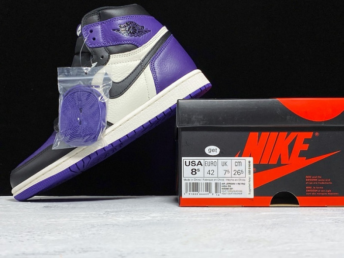 Jordan 1 Retro High Court Purple 555088-501
