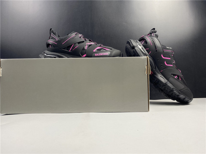 BALENGA TRACK SNEAKER PINK AND BLACK 542023 W2LA1 2046