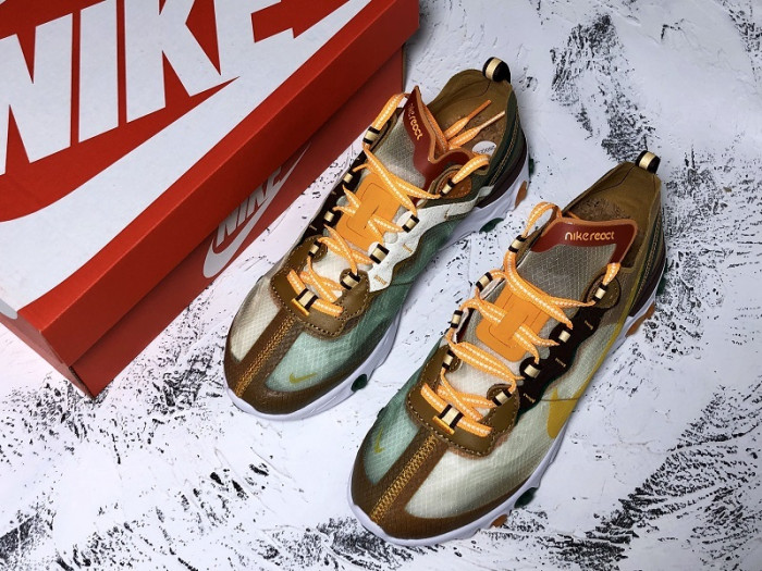Nike React Element 87 Orange Peel CJ6897-113