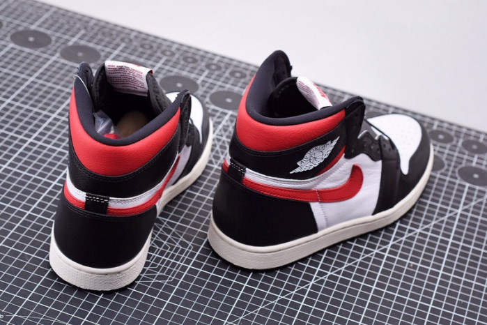 JORDAN 1 RETRO HIGH BLACK GYM RED 555088-061