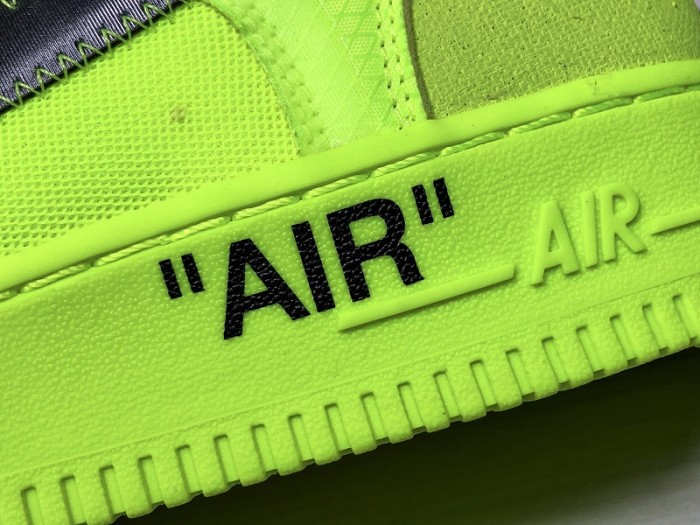 Nike Air Force 1 Low Off-White Volt AO4606-700