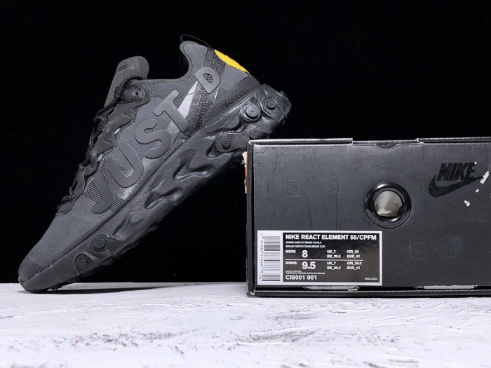 L05V4 NIKE UPCOMING REACT ELEMENT 55 CPFM "JDI CI8001-001