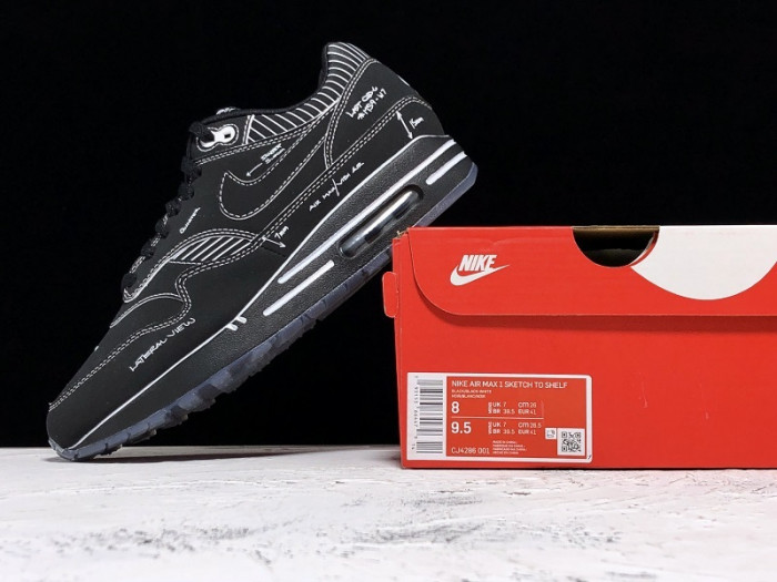 Nike Air Max 1 Tinker Sketch to Shelf Black CJ4286-001