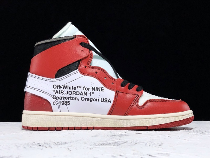 OFF-WHITE AIR JORDAN 1 RETRO CHICAGO THE TEN AA3834-101
