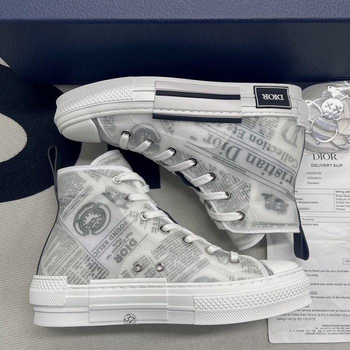 B23 OBLIQUE HIGH TOP SNEAKERS T00480H078