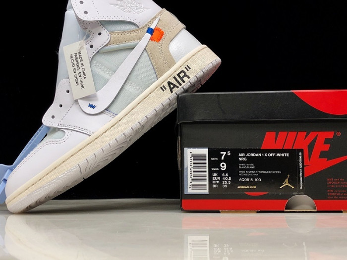Jordan 1 Retro High Off-White White AQ0818-100