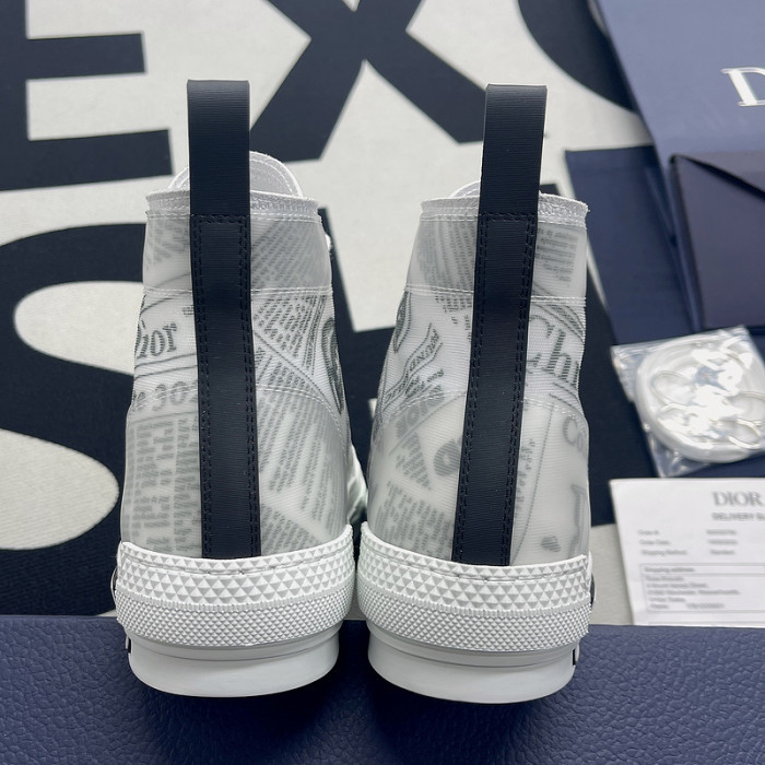 B23 OBLIQUE HIGH TOP SNEAKERS T00480H078