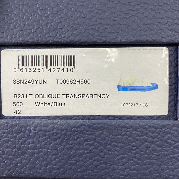 B23 OBLIQUE LOW TOP SNEAKERS T00480H101