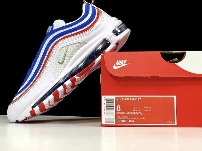 Nike Air Max 97 Game Royal Metallic Silver University Red 921826-404