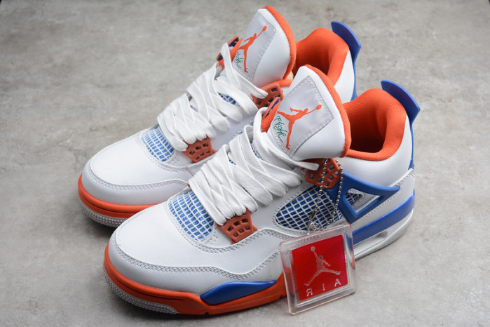 AIR JORDAN 4 WHITE/BRIGHT CRIMSON-ROYAL BLUE 308497-171
