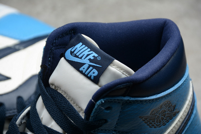 AIR JORDAN 1 OBSIDIAN UNIVERSITY BLUE 555088-140