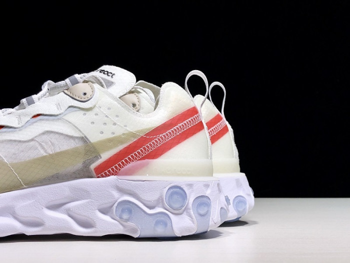 Nike React Element 87 Sail Light Bone AQ1090-100