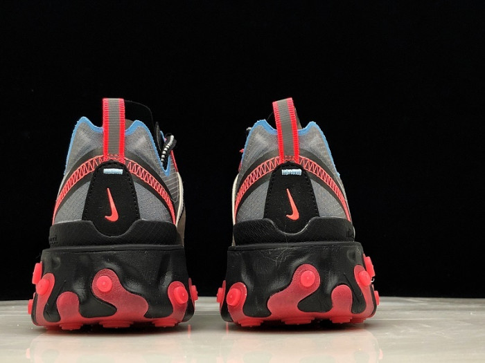 Nike React Element 87 Blue Chill Solar Red AQ1090-006