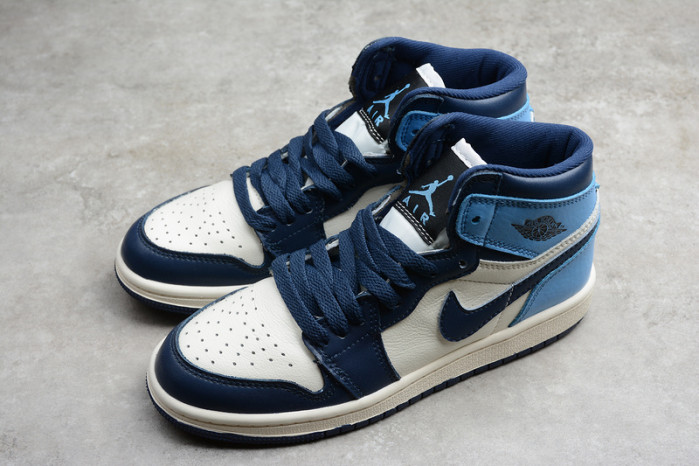 AIR JORDAN 1 OBSIDIAN UNIVERSITY BLUE 555088-140(kid)