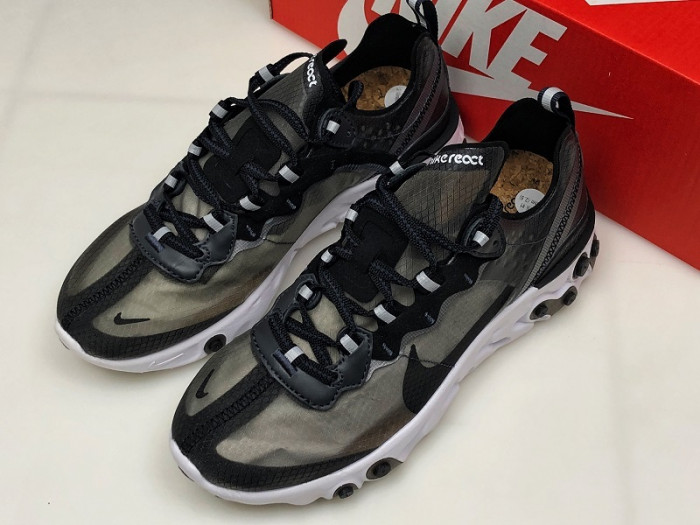 Nike React Element 87 Anthracite Black AQ1090-001