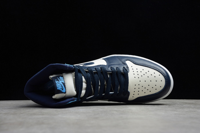 AIR JORDAN 1 OBSIDIAN UNIVERSITY BLUE 555088-140