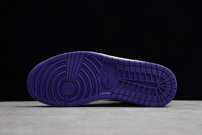 Jordan 1 Retro High Court Purple White 555088-500