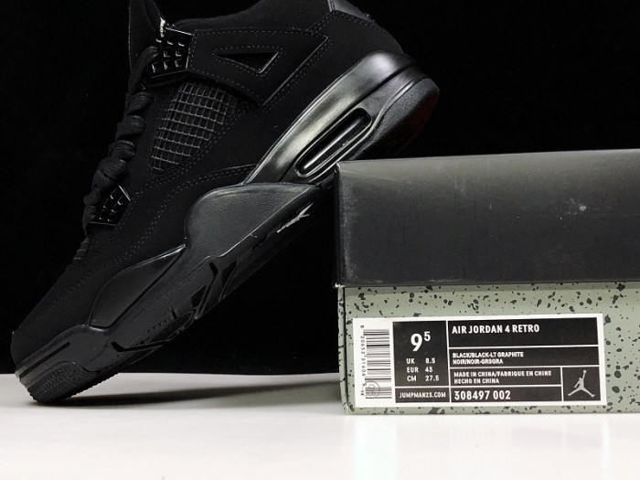 Jordan 4 Retro Black Cat (2006) 308497-002