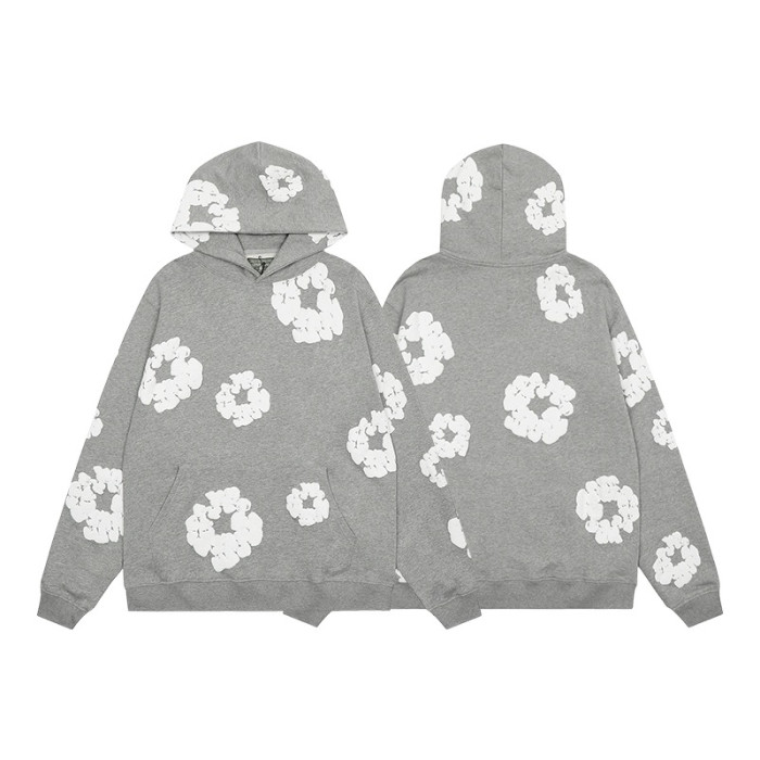 Denim Tears wreath-print cotton Hoodie