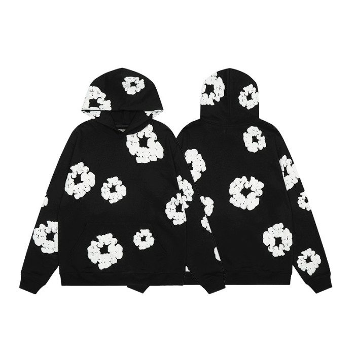 Denim Tears wreath-print cotton Hoodie