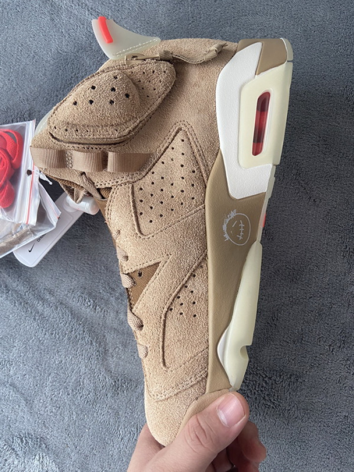 Jordan 6 Retro Travis Scott British Khaki DH0690-200