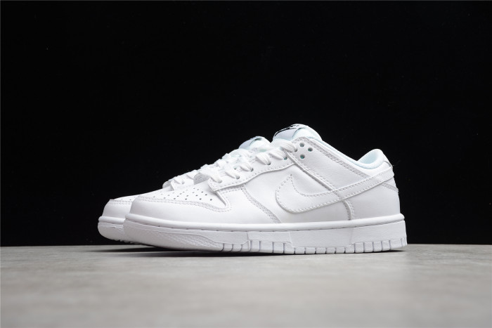 Nike Dunk Low Triple White (2021) (W) DD1503-109