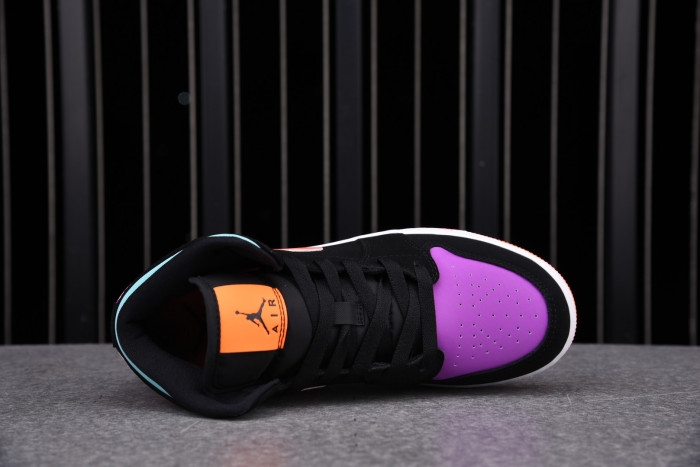 Jordan 1 Mid Multi-Color (GS)  554725 083