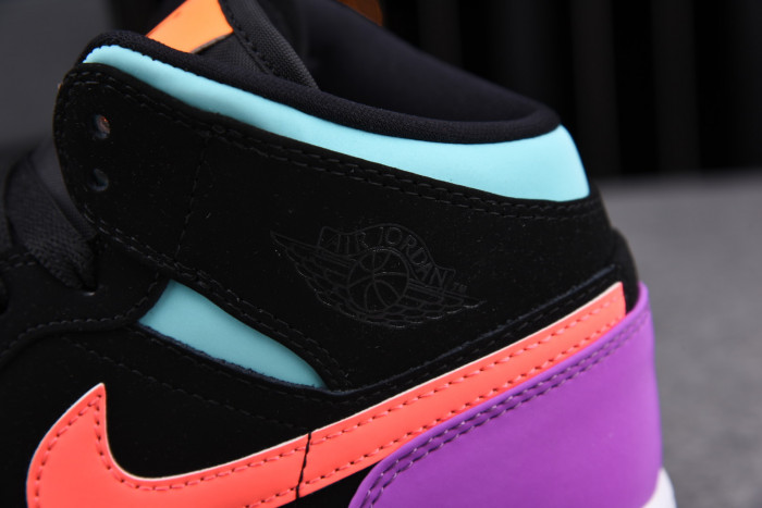 Jordan 1 Mid Multi-Color (GS)  554725 083
