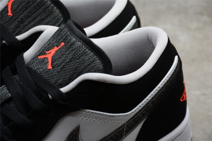 Air Jordan 1 Low “Canvas Swoosh” 553558-029