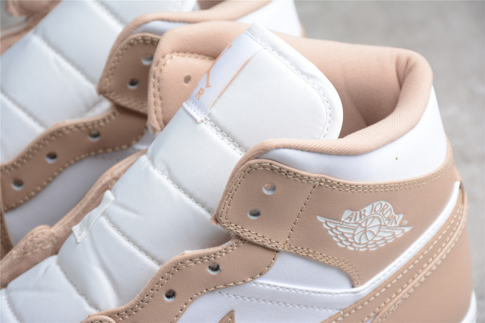 Jordan 1 Mid Tan Gum 554724-271