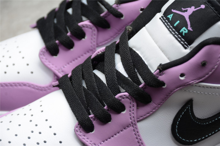 Jordan 1 Low SE Violet Shock White Black CK3022-503