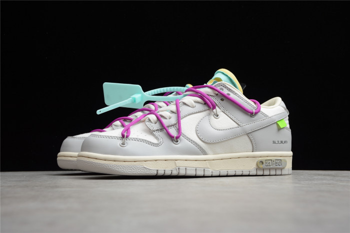 Nike Dunk Low Off-White Lot 21  DM1602-100