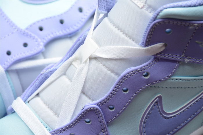 Jordan 1 Mid Purple Aqua 554724-500